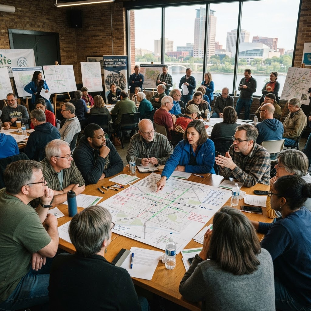 Advocating for Better Bike Infrastructure in Grand Rapids