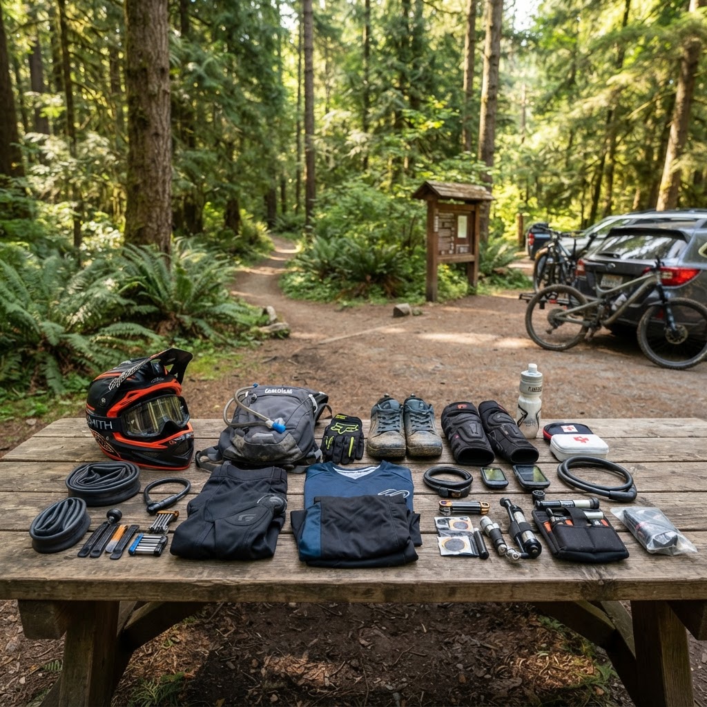 Essential Gear for Mountain Biking in Michigan