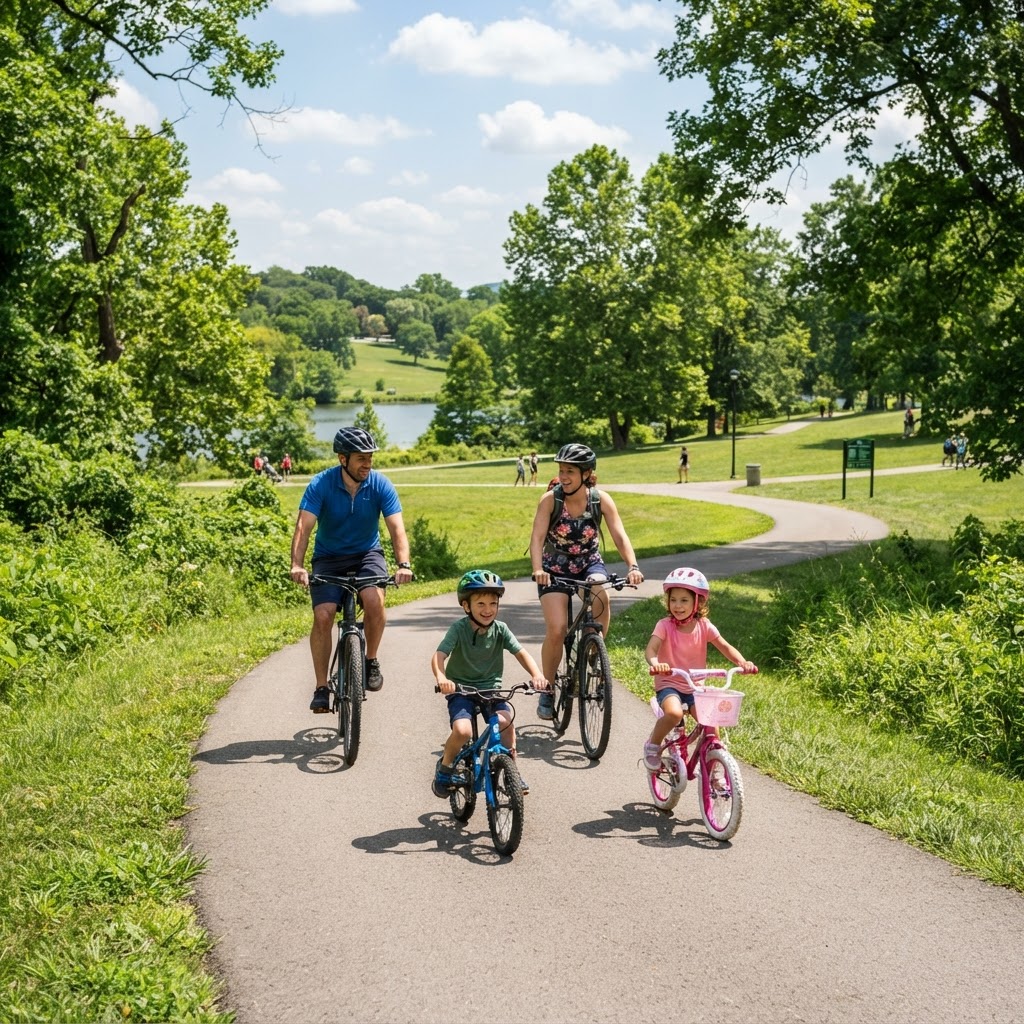 Lexington's Top 5 Family-Friendly Bike Trails