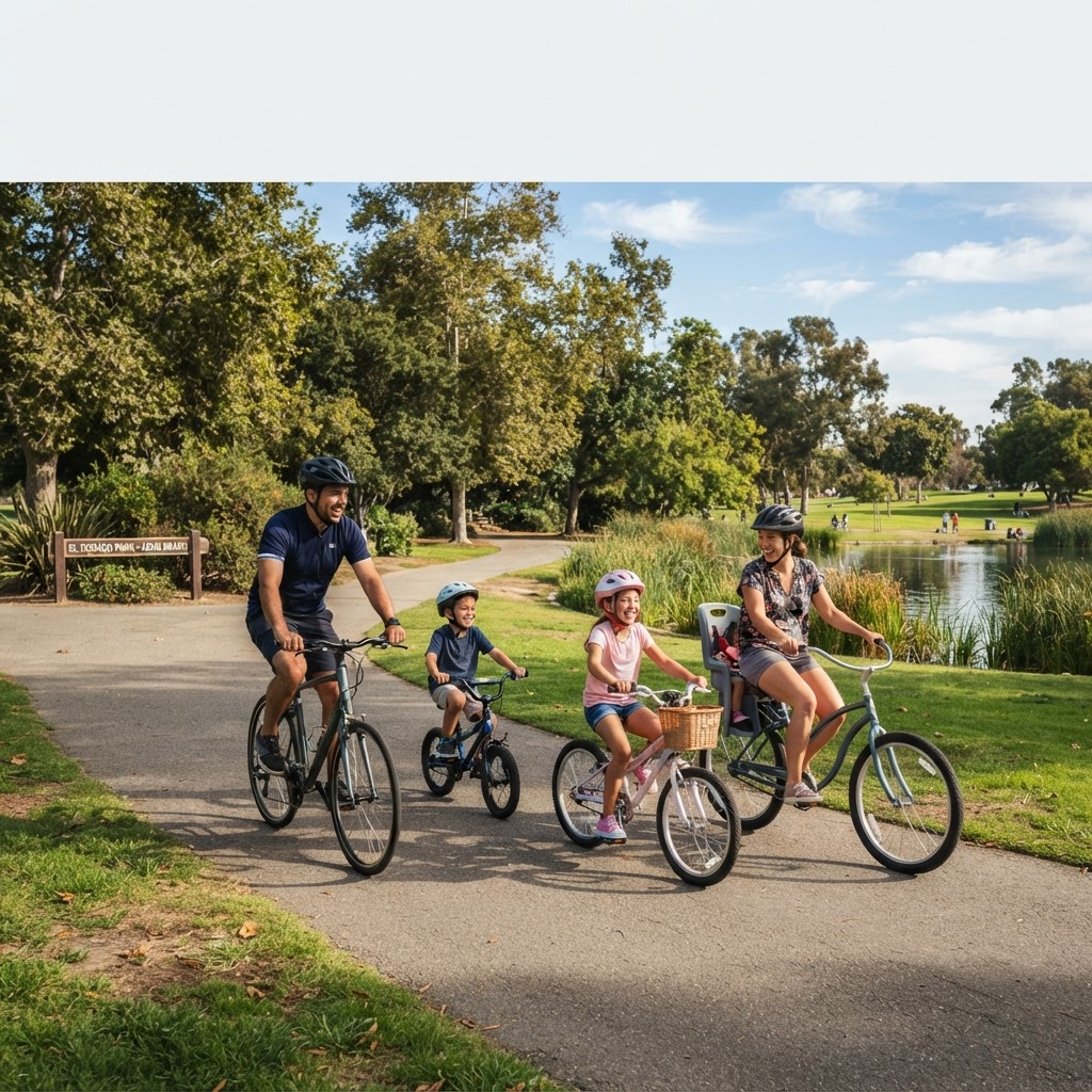 Family-friendly bike rides with kids in Long Beach?