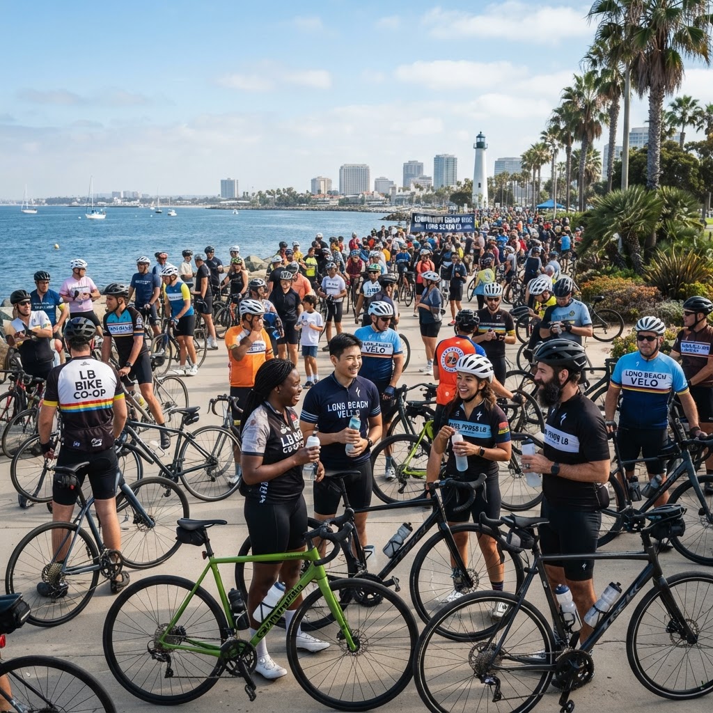 My first group ride with Long Beach Women's Cycling — amazing experience!