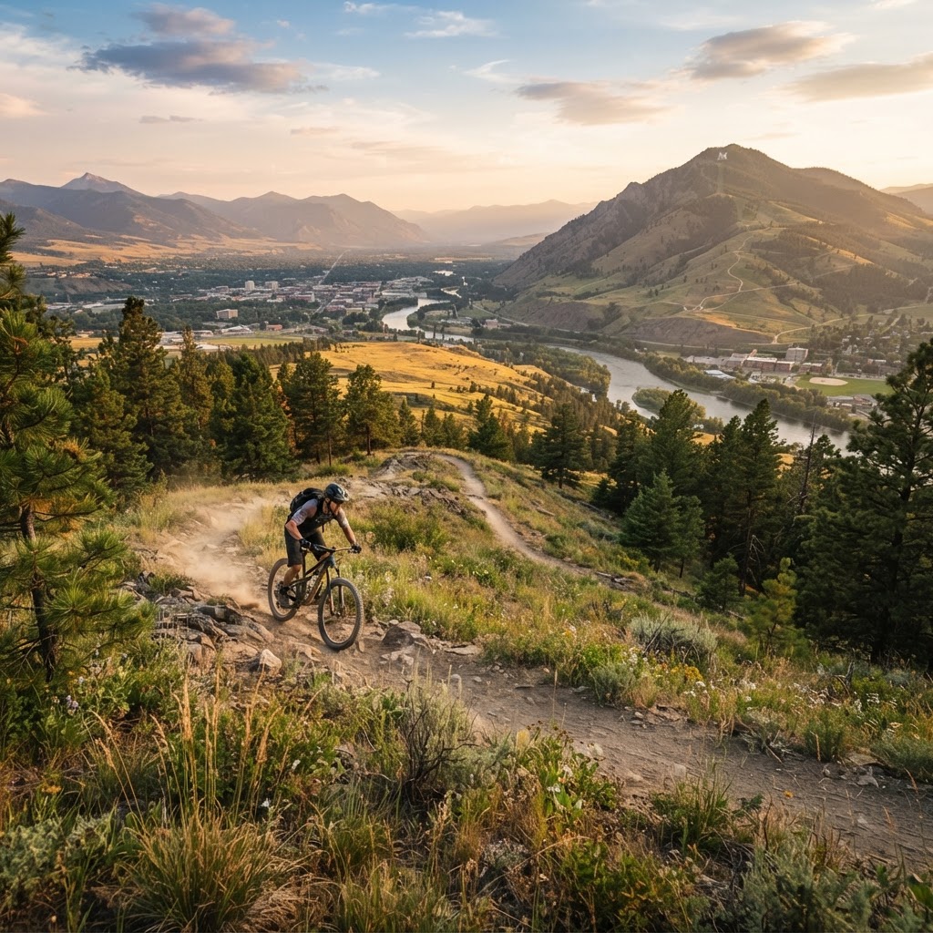 Cycling trail