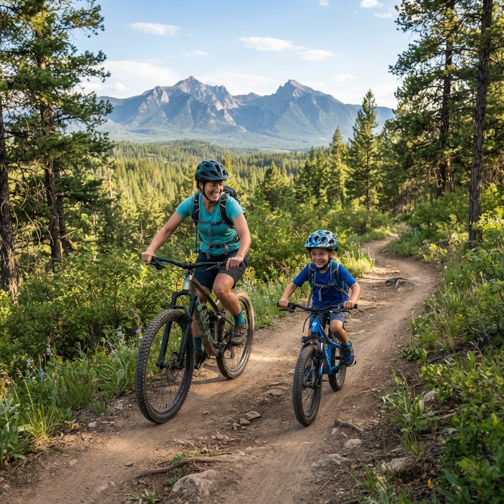 Mountain Biking with Kids in Missoula