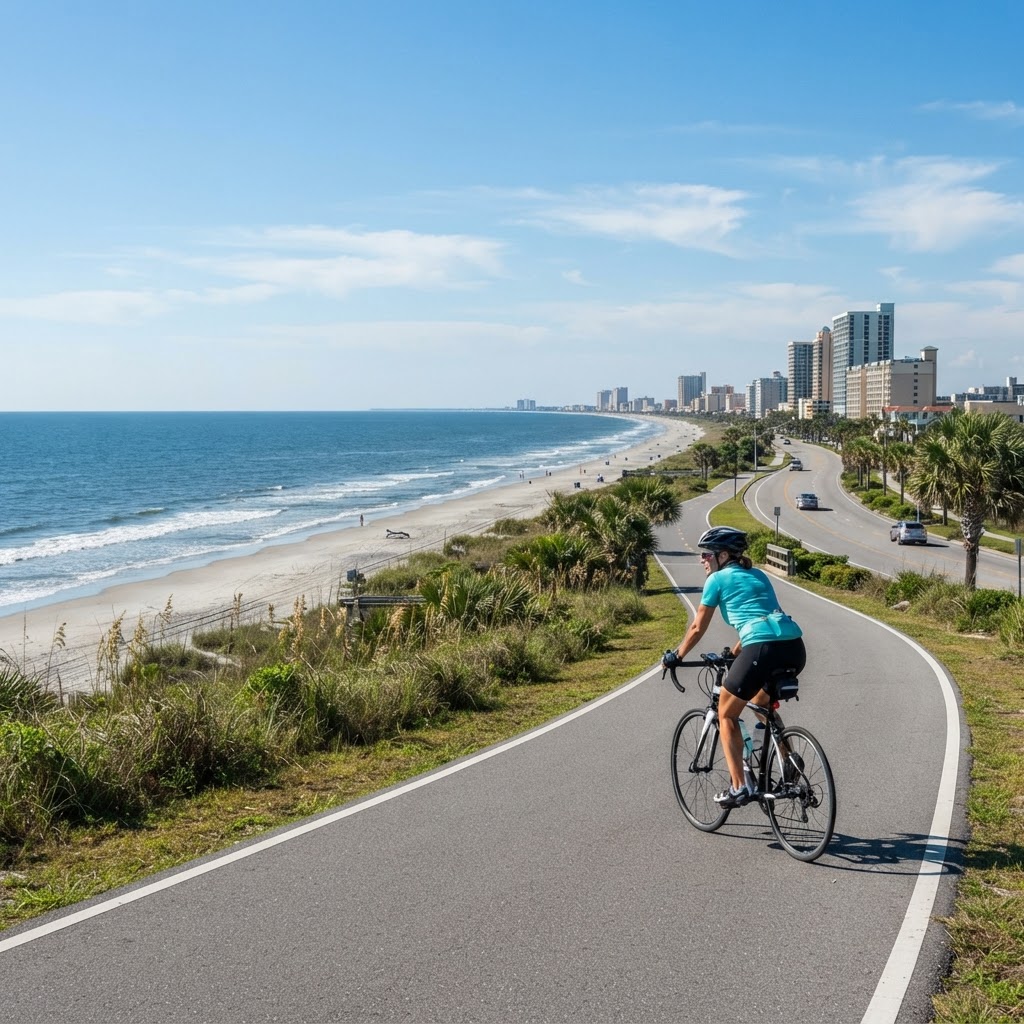 Cycling the Grand Strand: 60 Miles of Coastal Riding