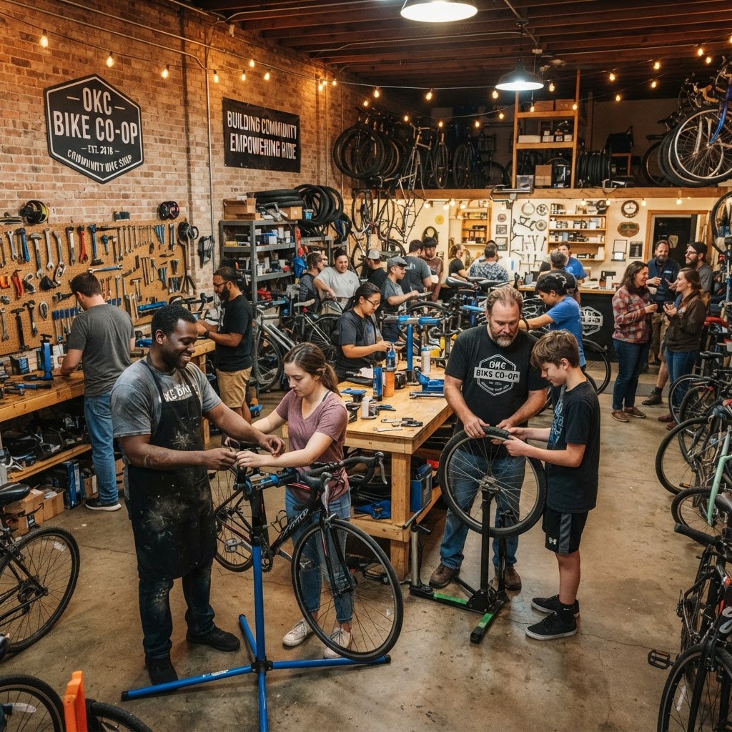 The OKC Bike Collective: Community on Two Wheels