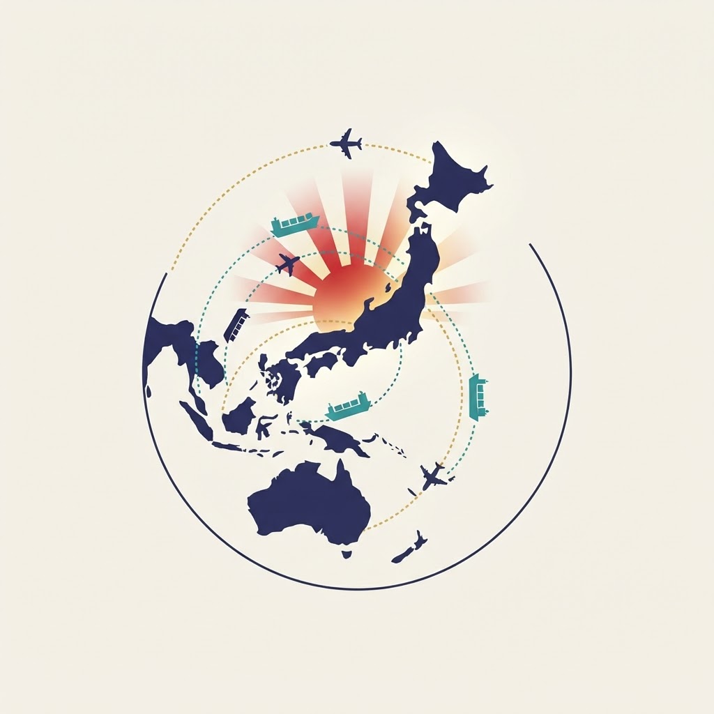 日本からアジアへつながるネットワーク