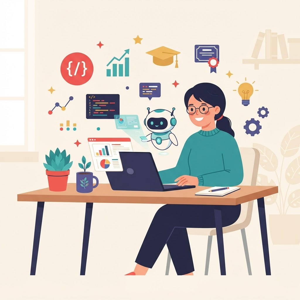 Learning with an AI study companion