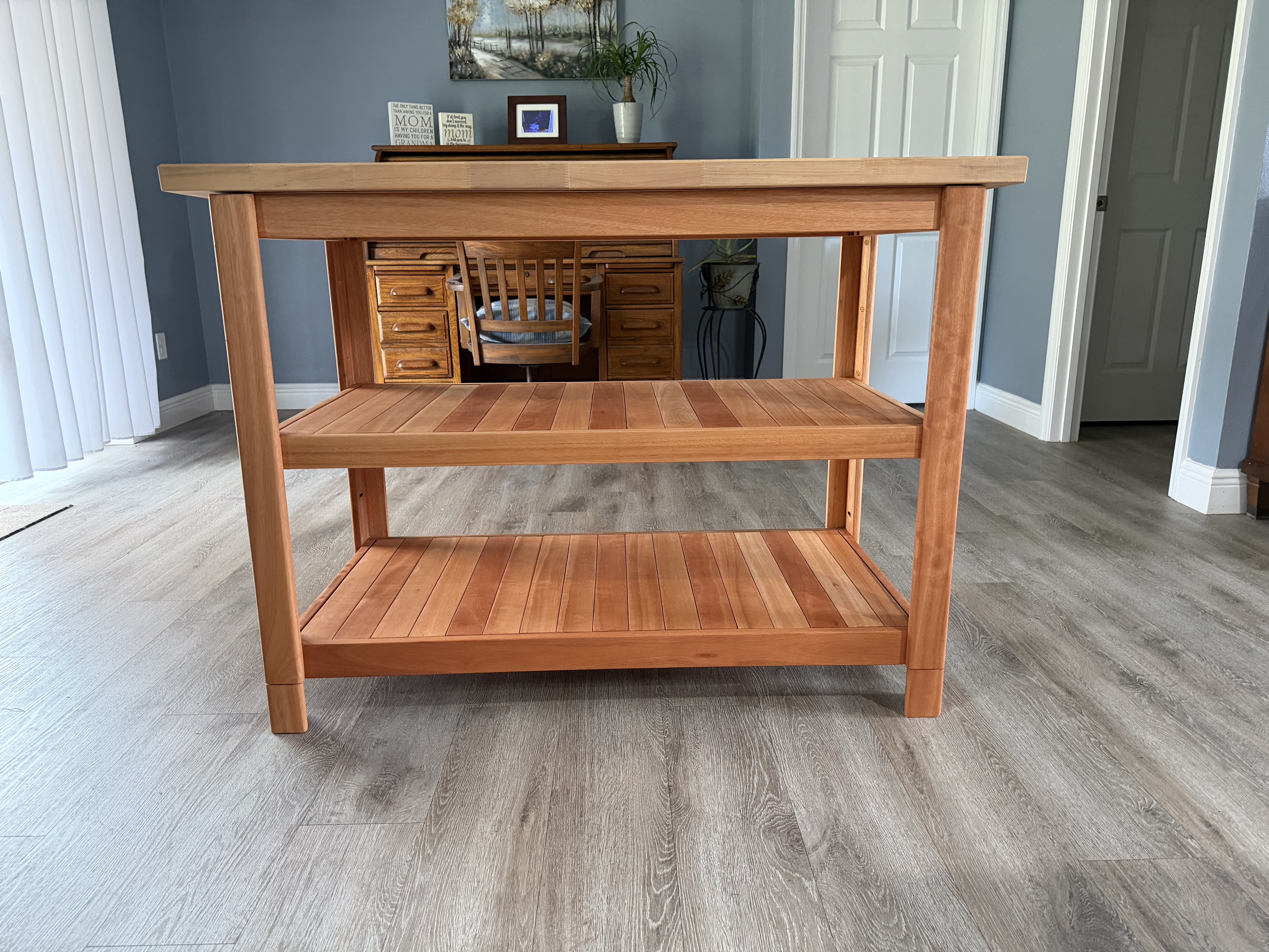 Butcher Block Prep Station