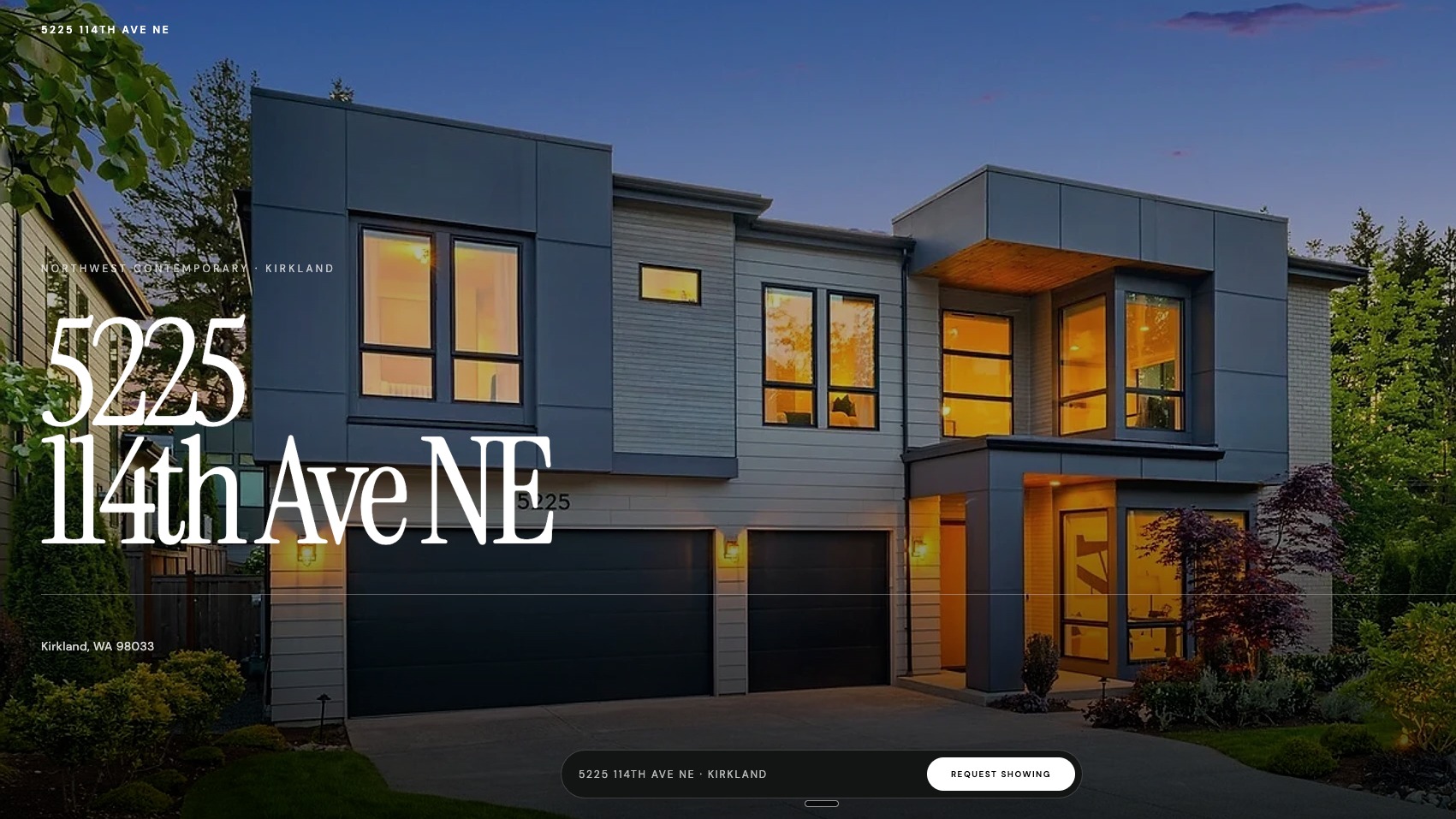Minimal RE Listing template preview
