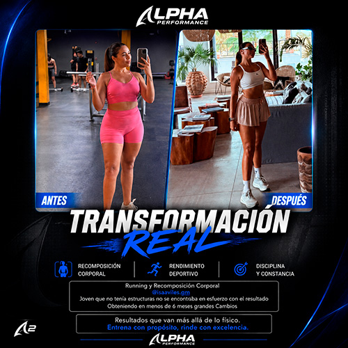 Caso de éxito 3 — Running y recomposición corporal