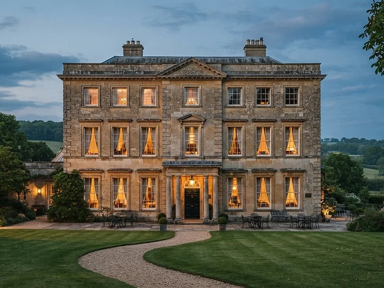 Dovecliff Hall and the Staffordshire countryside