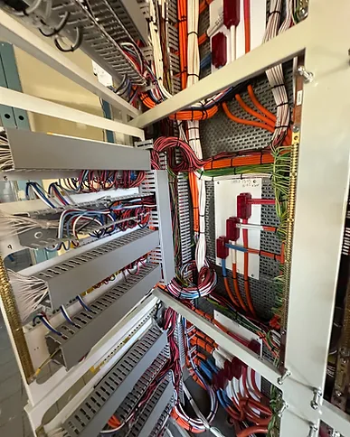 Structured data cabling and termination detail