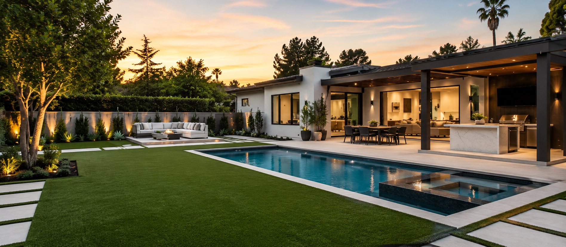 Landscaping & hardscape upgrade