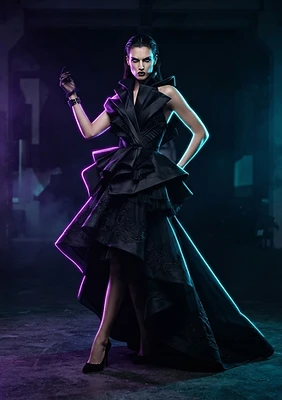 Couture ad creative example