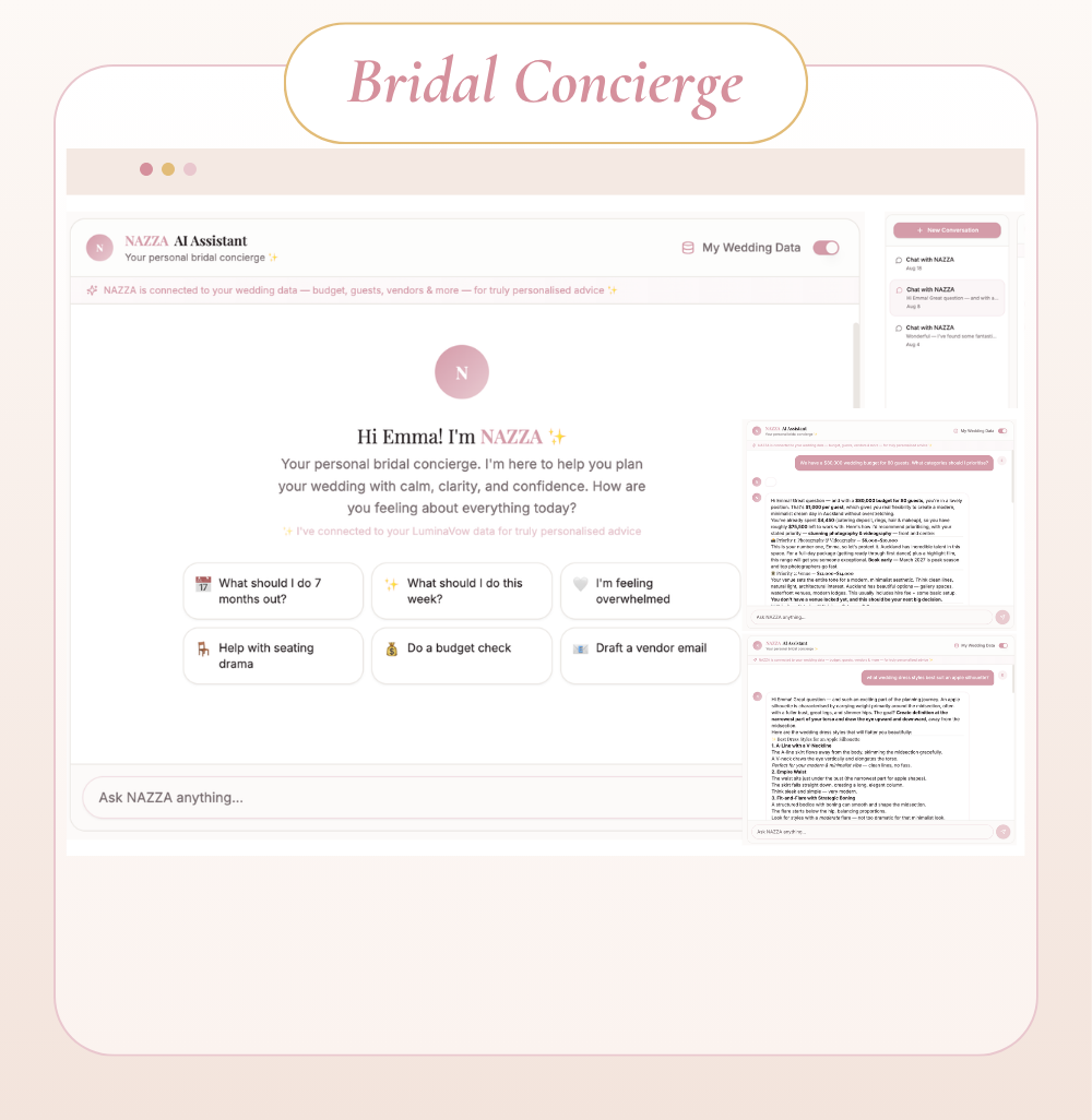 Bridal Concierge