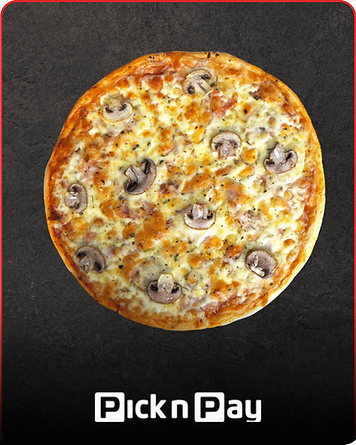 Ham & Mushroom Pizza