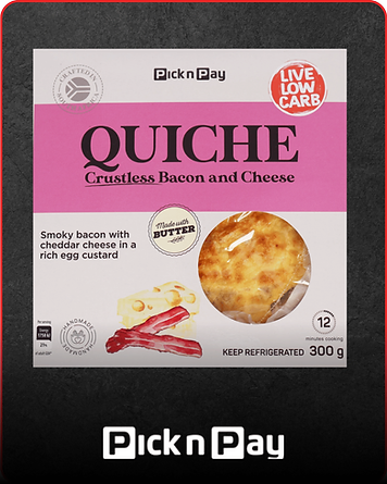 Bacon & Cheese Crustless Quiche