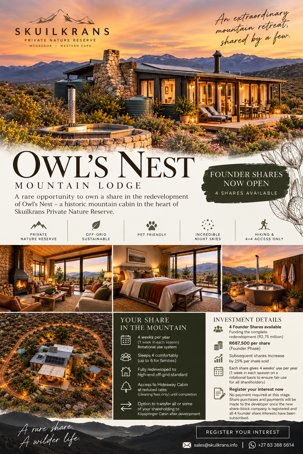Owl's Nest Mountain Lodge concept