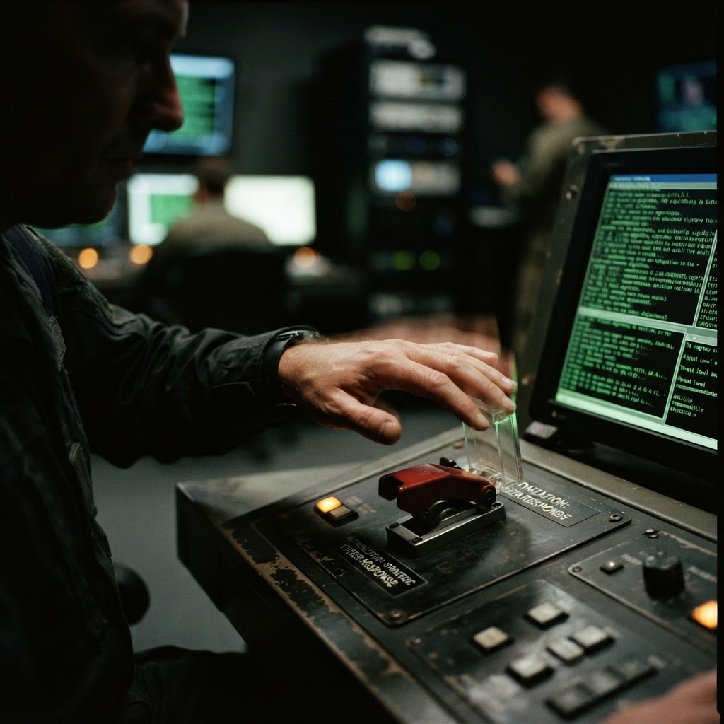 The Nuclear Question of Cyber Warfare: Should Autonomous AI Ever Control Strategic Cyber Weapons?