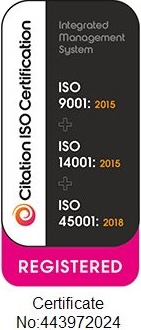 ISO 9001 · 14001 · 45001