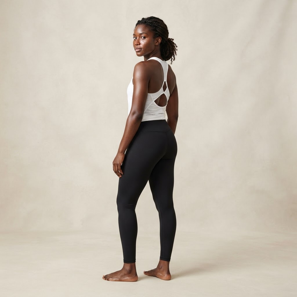 Self Made Racerback Tank — White