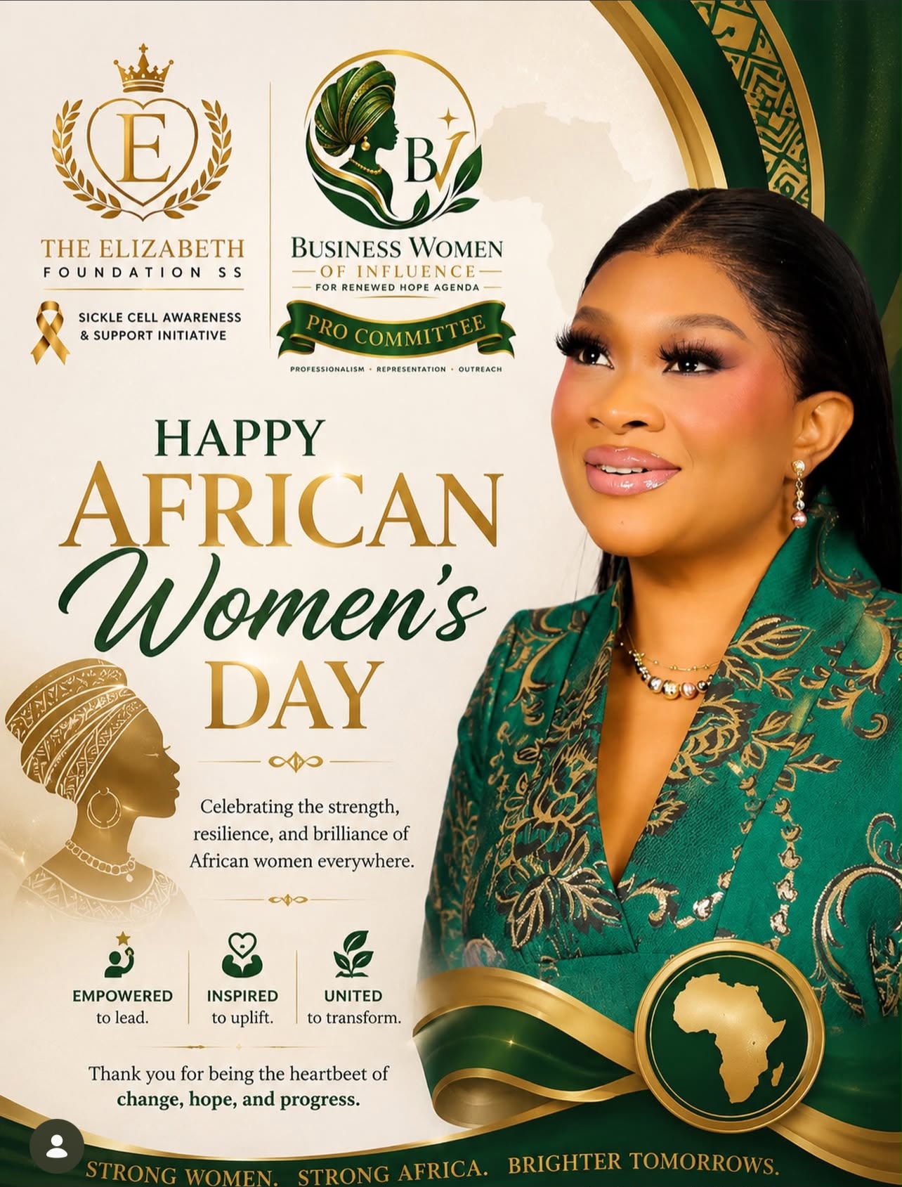 Happy African Women's Day — Elizabeth Foundation SS