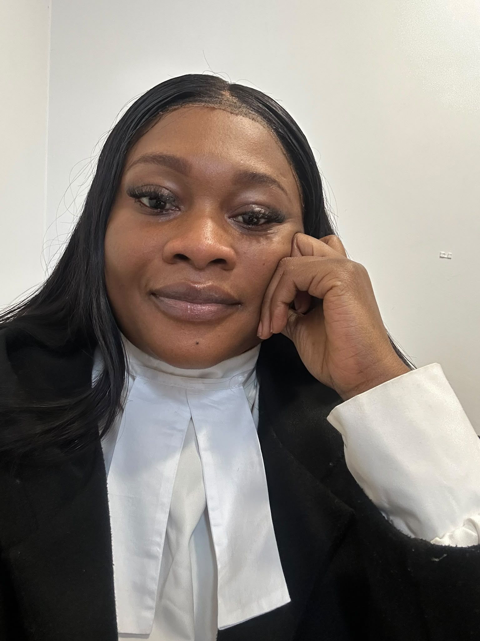 In Barrister's Robes — Court Day