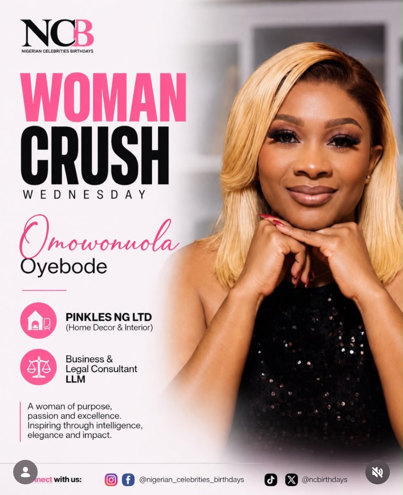 Woman Crush Wednesday — NCB Feature
