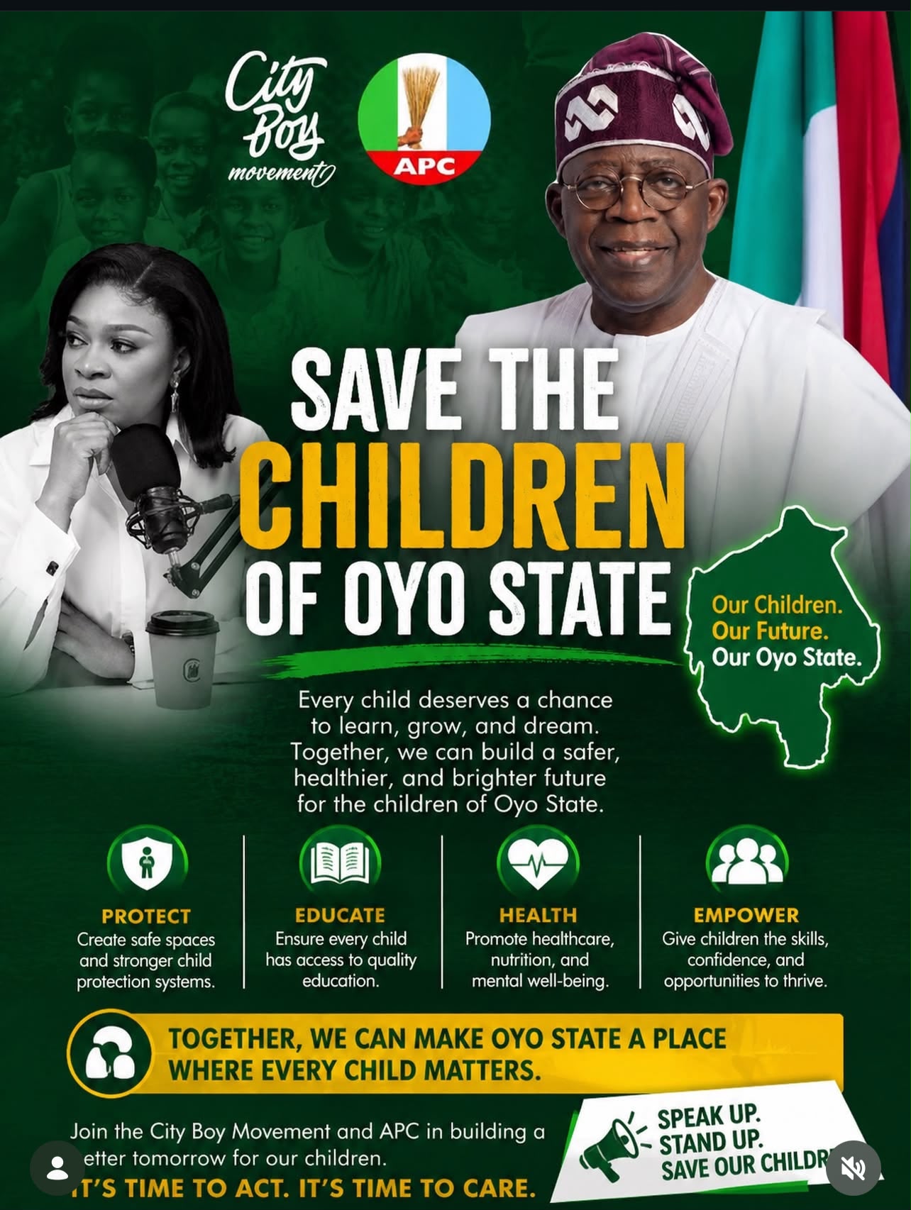 Save the Children of Oyo State — APC Campaign