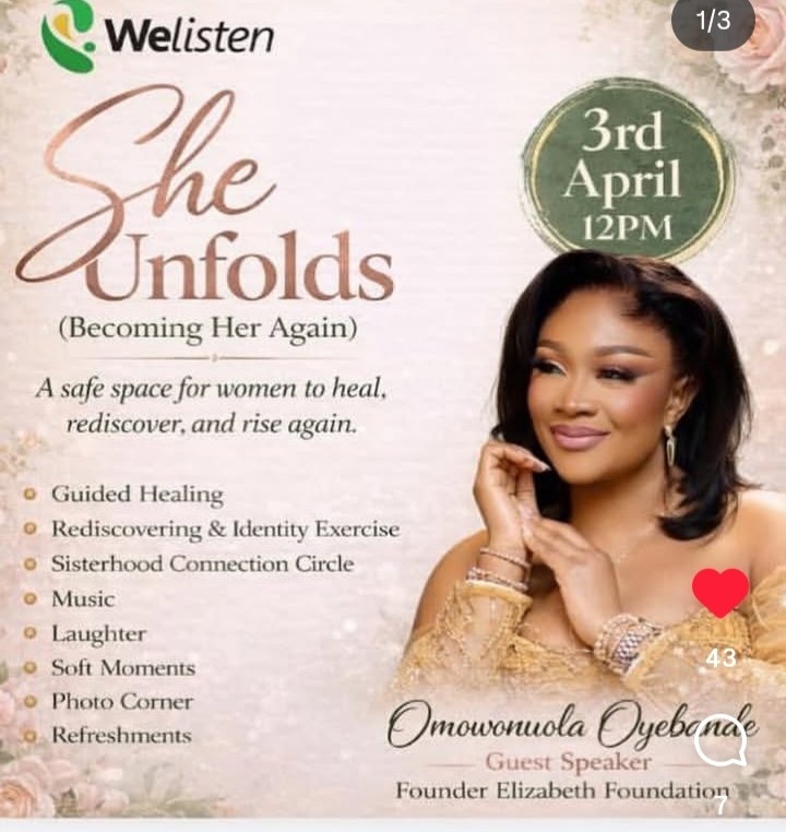 She Unfolds — Becoming Her Again | Guest Speaker