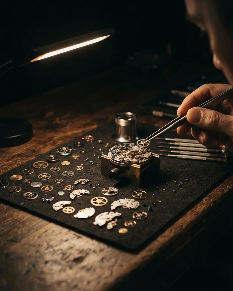 Watchmaker servicing a timepiece — Smith & Co Jewellers Welkom
