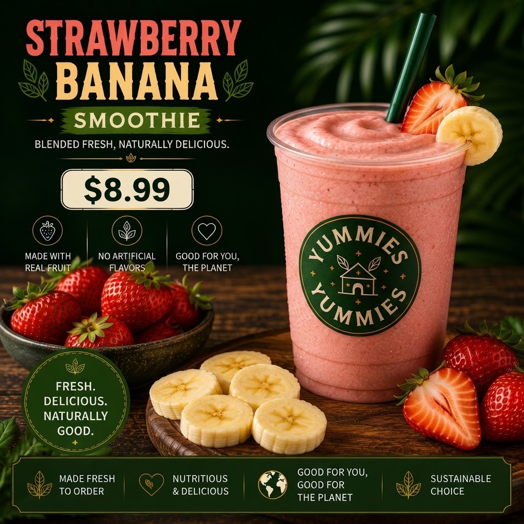 Strawberry Banana Smoothie