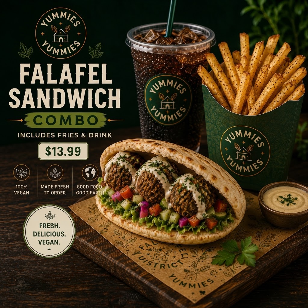 Falafel Sandwich Combo