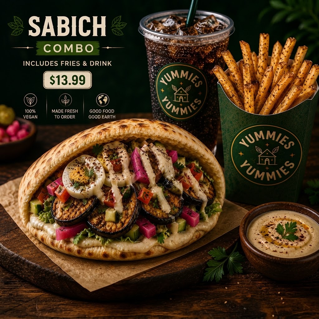 Sabich Sandwich