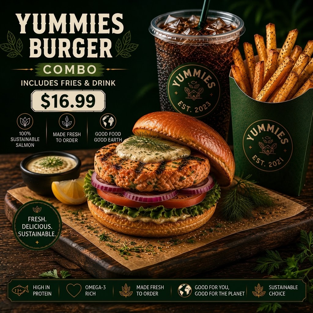 Salmon Burger