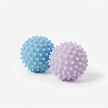 2-Pack TPR Spiky Dog Chew Ball