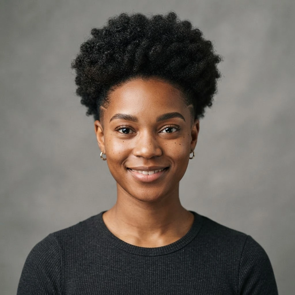 Tapered Afro