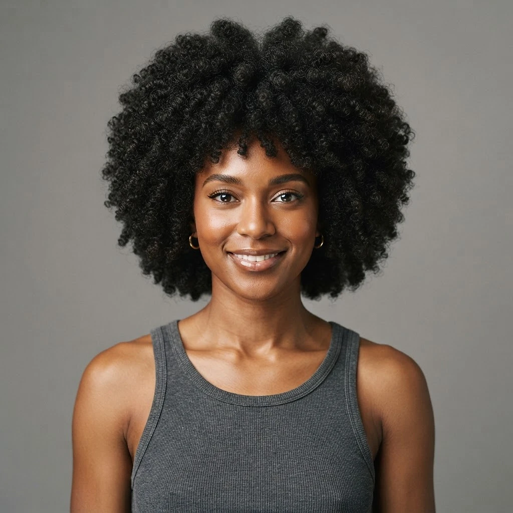 Curly Afro