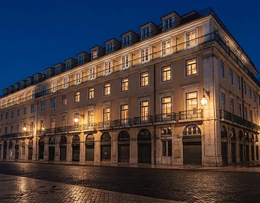 Edifício pombalino em Lisboa