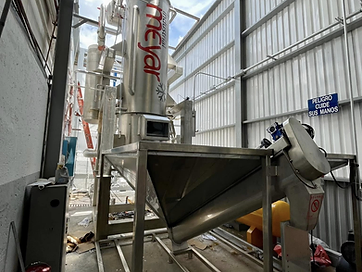 Planta de hielo cilíndrico 30 ton/día — Acero inoxidable en Reynosa, Tamaulipas, México — MEYAR