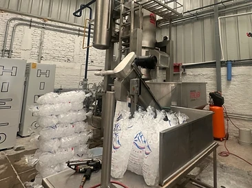 Planta de hielo 10 ton/día — Sahuayo — instalación industrial MEYAR 2