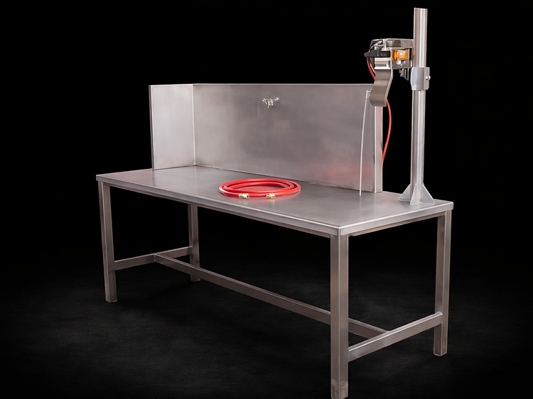 Mesa engrapadora industrial — fabricante MEYAR