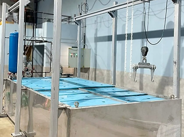 Planta de hielo en barra 2.5 ton/día — Barras de 50 kg — instalación industrial MEYAR 1