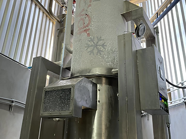 Máquina de hielo cilíndrico de 10 toneladas — Baja California Sur — instalación industrial MEYAR 2