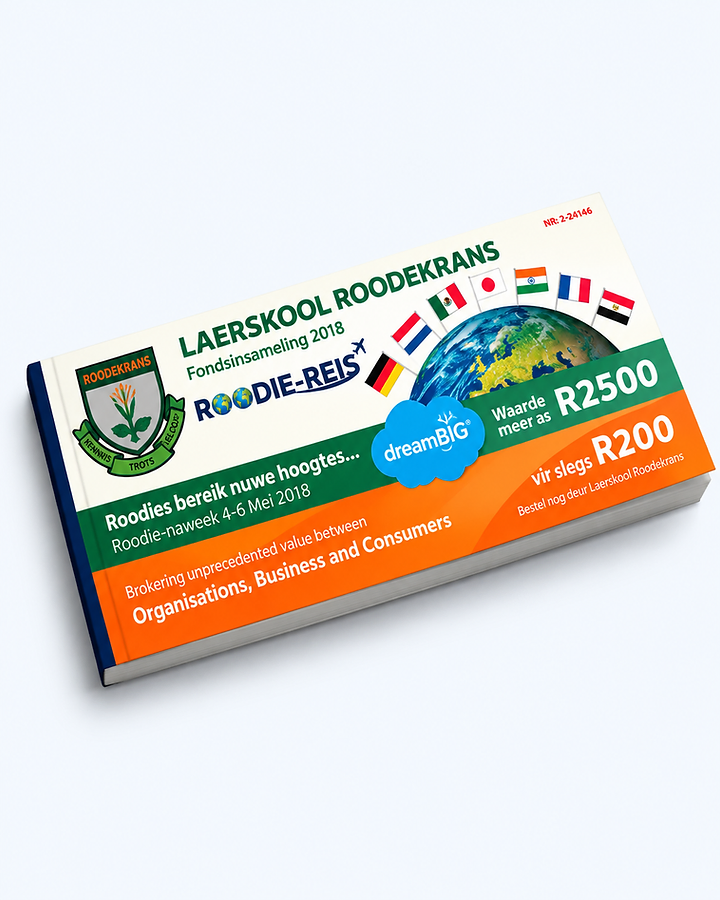 The DreamBIG voucher booklet