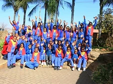 Students Celebrating