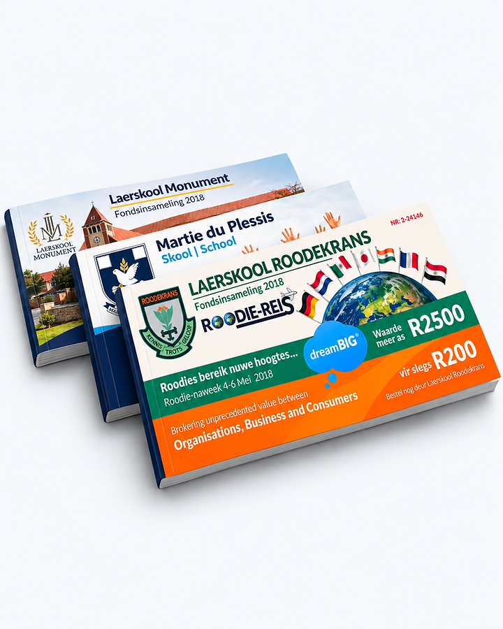 The DreamBIG voucher booklet