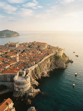 Croatia — Terracotta walls above the Adriatic, island-hopping, and marble old towns.
