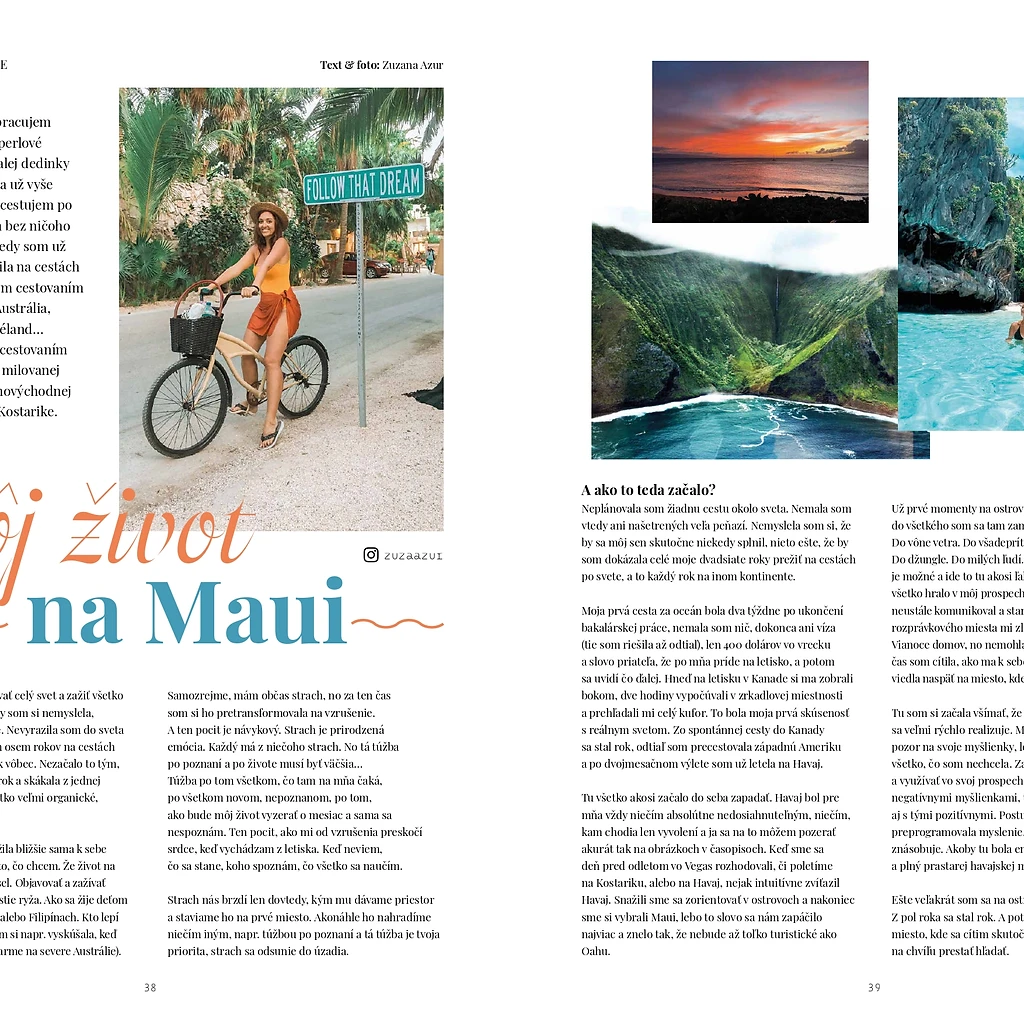 Môj život na Maui — rozhovor pre časopis Ženy z netu