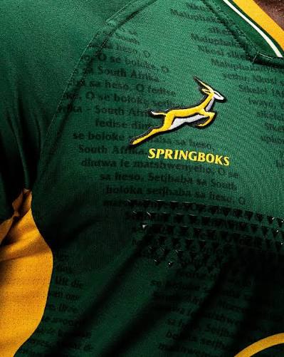 2026 Springboks jersey